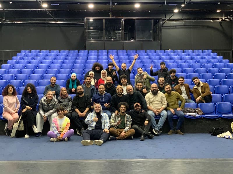 دفعة من ورشات نادي عمان للكوميديا